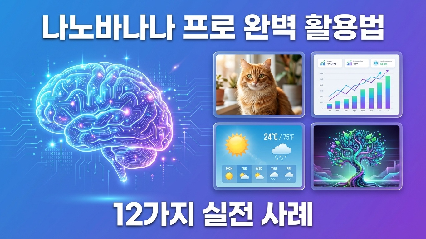 나노바나나 프로: 특징과 12가지 사례